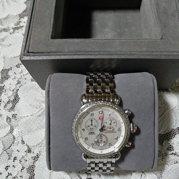 Michele Accessories - Michele CSX Diamond Watch